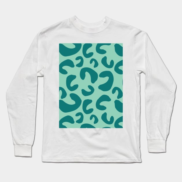 horseshoe print Long Sleeve T-Shirt by beleafcreativ